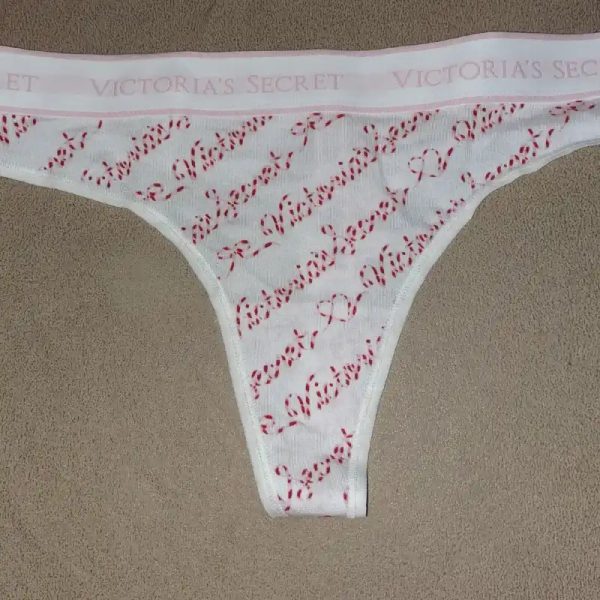 Victoria's Secret Shine Patch Tanga Algodón Panty