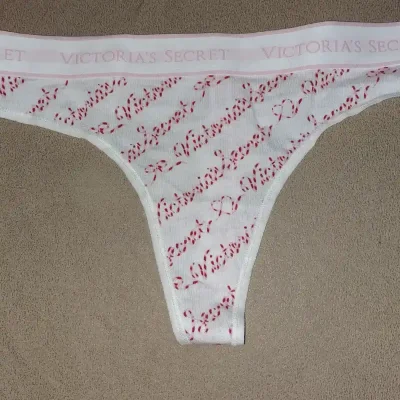 Victoria's Secret Shine Patch Tanga Algodón Panty