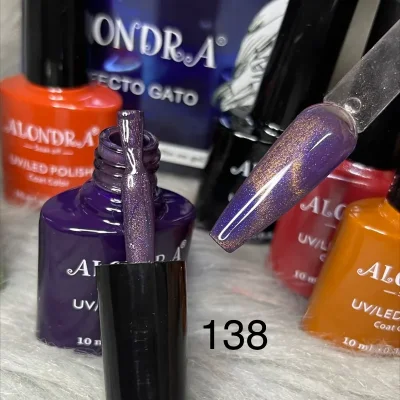 Gel efecto ojo de gato