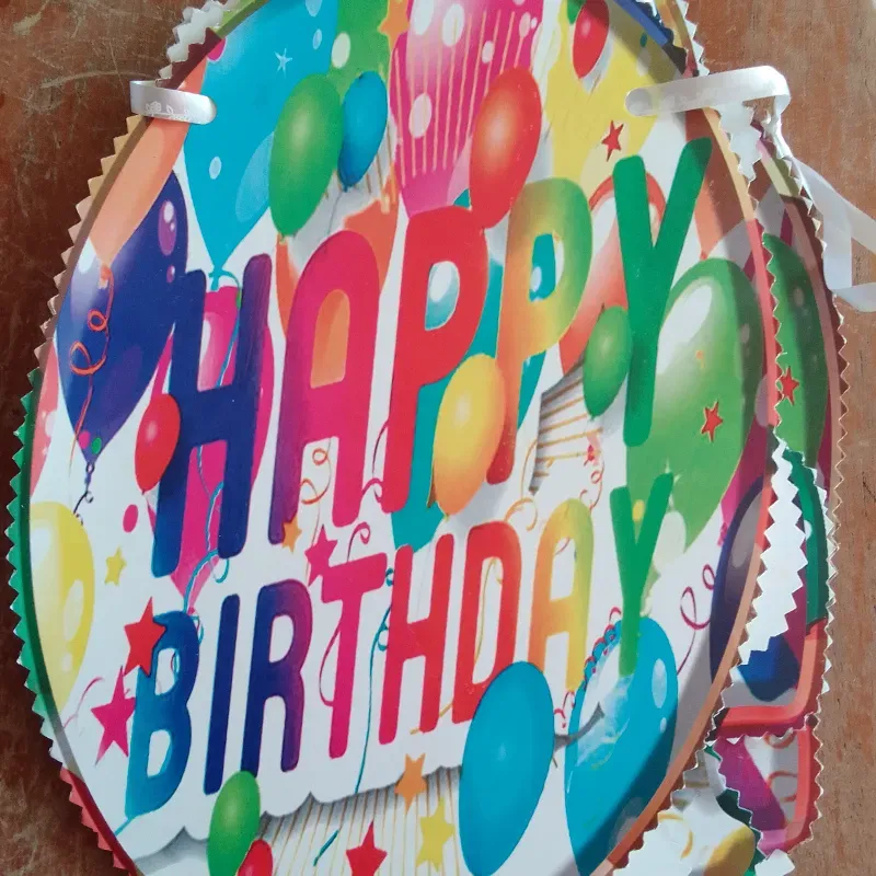 Cartel felicidades unisex