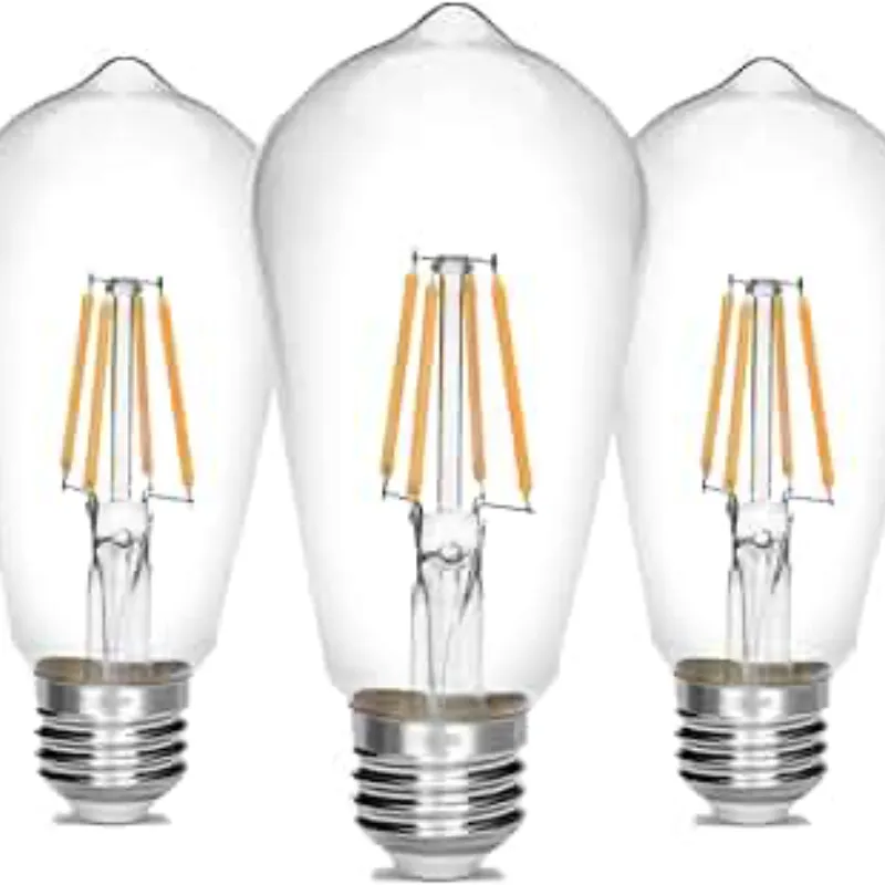 Bombillo E26 5000k blanco Vintage