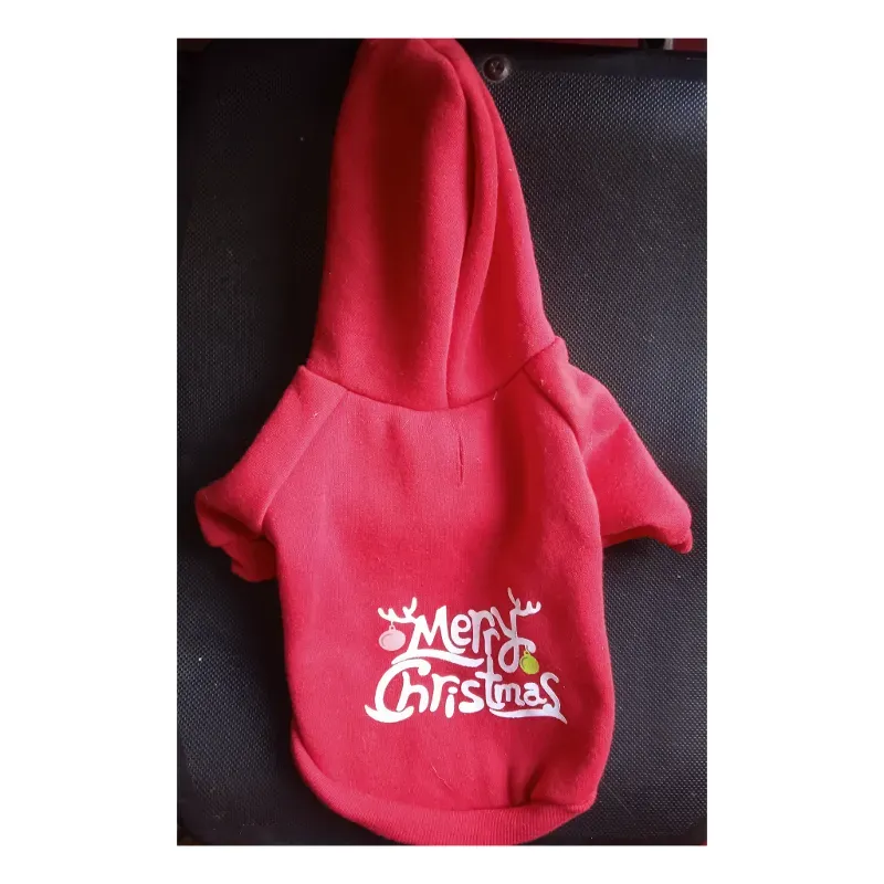 Abrigo de navidad para perros o gatos