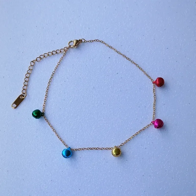 Tobilleras con cascabeles