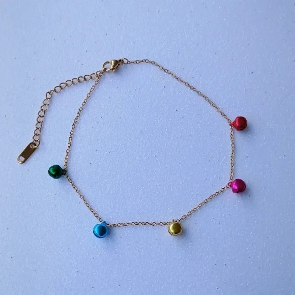 Tobilleras con cascabeles