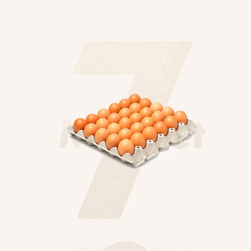 Cartón de huevos criollos