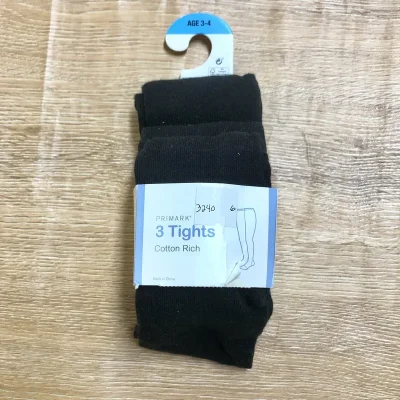 Medias pantys color negro