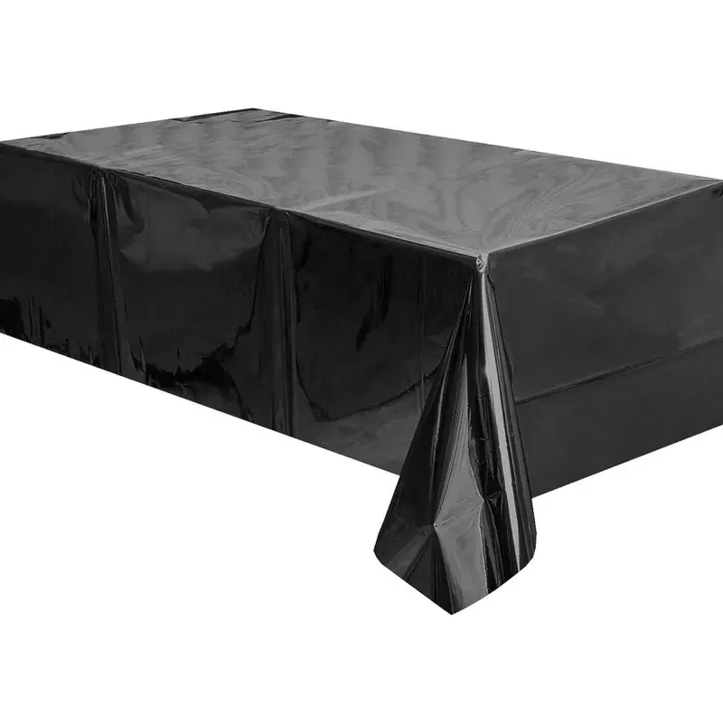 Mantel Metalizado Negro