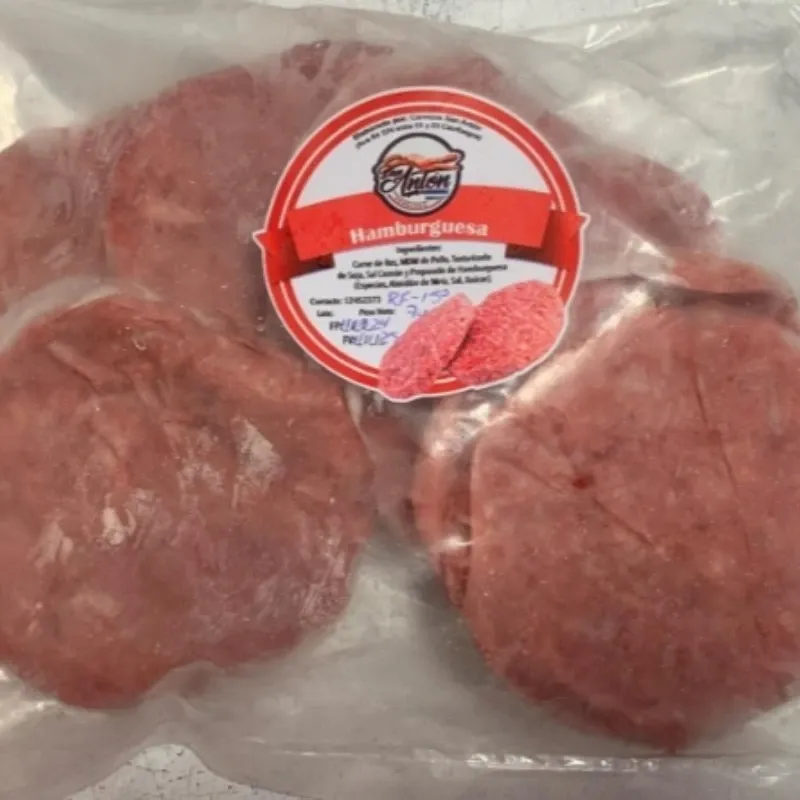 Hamburguesas de Res
