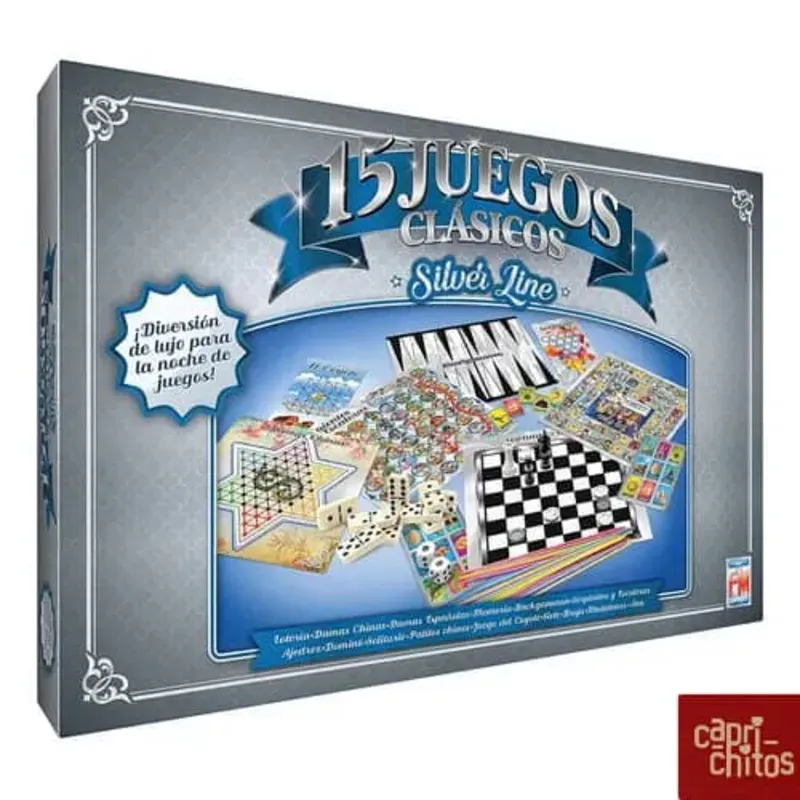 Colección de 15 Juegos Clásicos