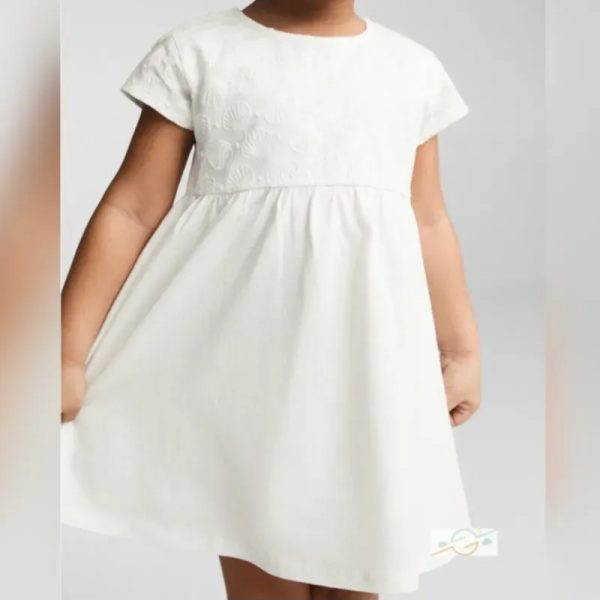 Vestido blanco MANGO
