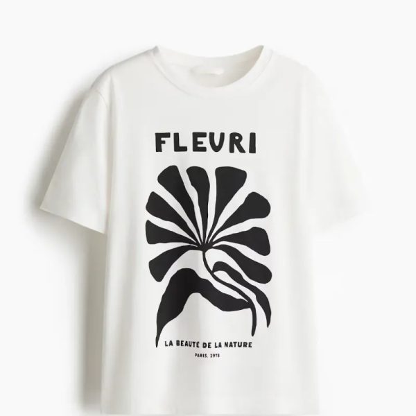 Camiseta de algodón H&M