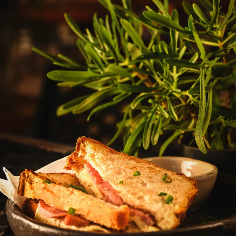 Sandwich de Jamón y queso