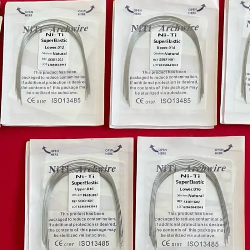 Arco NiTi todas las medidas