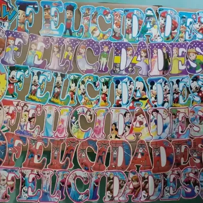 Cartel de felicidades