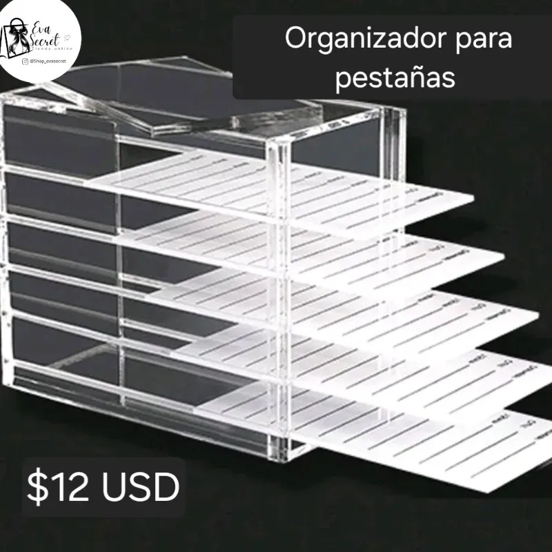 Organizador para pestañas