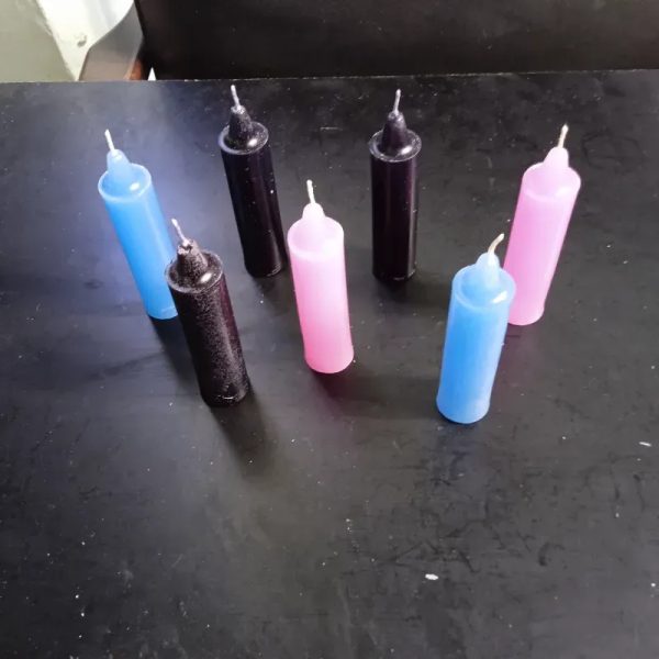 Estuche de 2 velas cilindricas