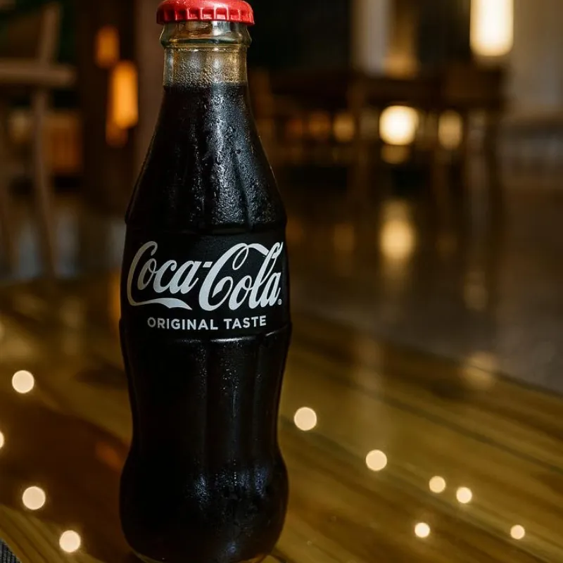 Refresco Coca Cola de botella