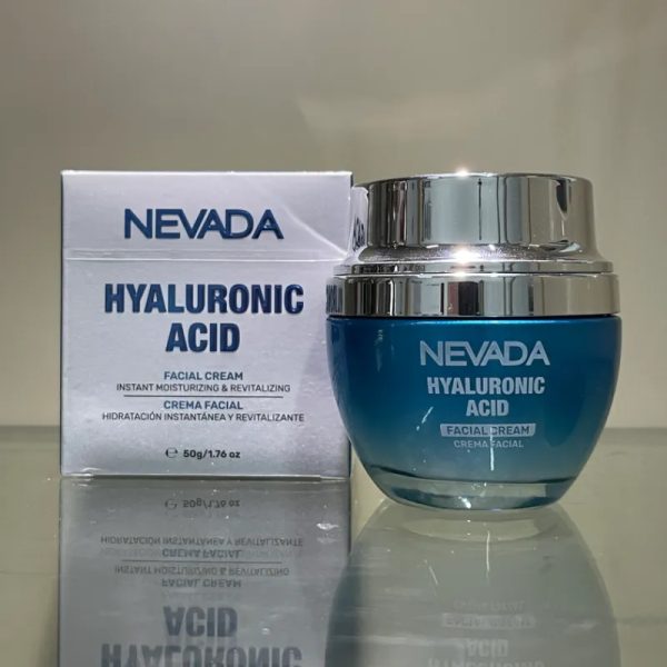 Crema facial de ácido hialurónico