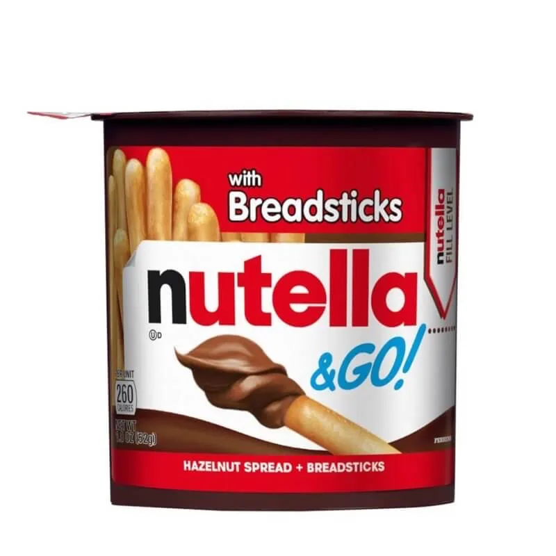 Nutella GO! Con palitos de pan