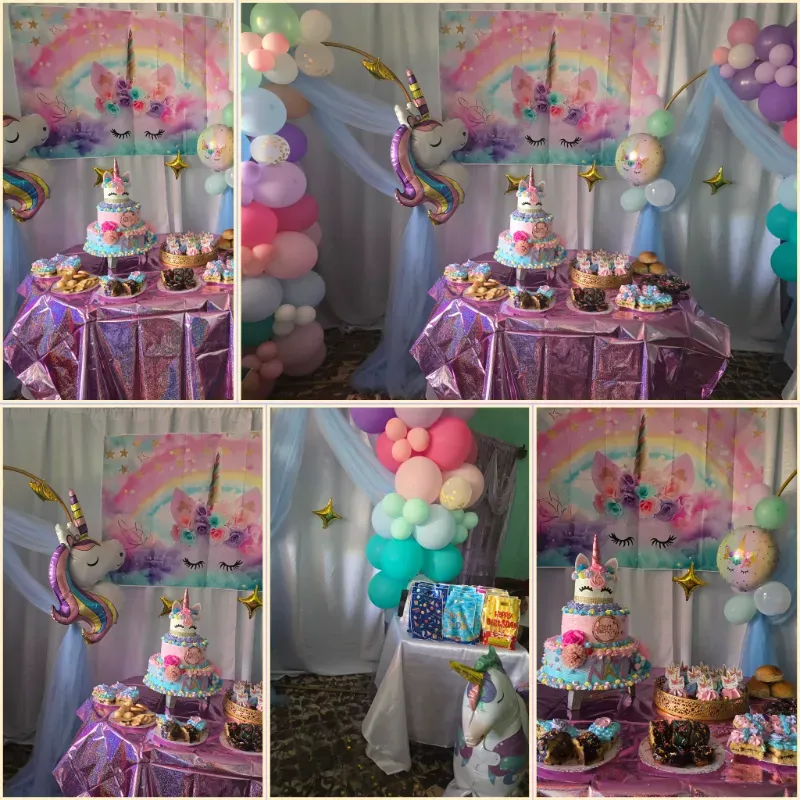 Decoración de cumpleaños sencilla con la temática de su preferencia