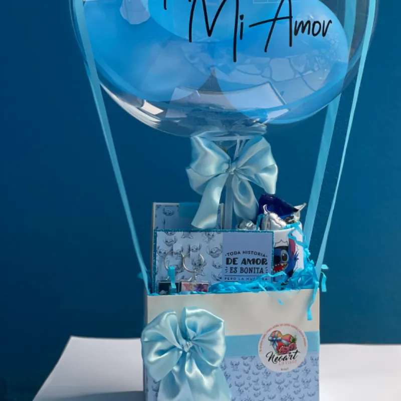 Cesta recta globo aerostático