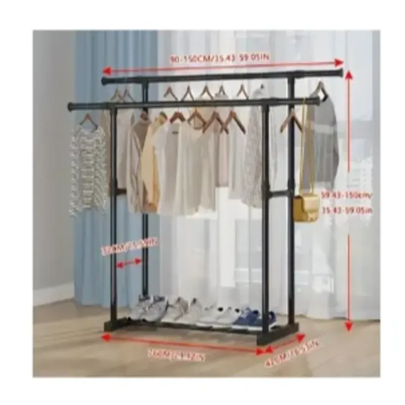 Colgador de Ropas de Doble Corredera