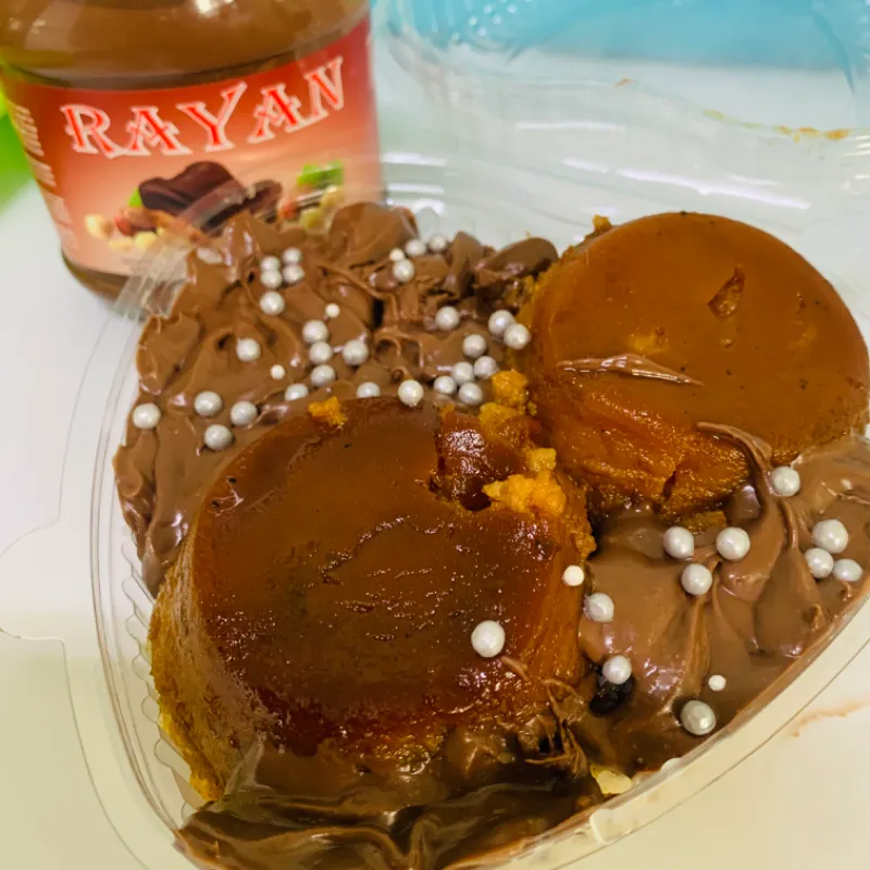 Tres leches de nutella