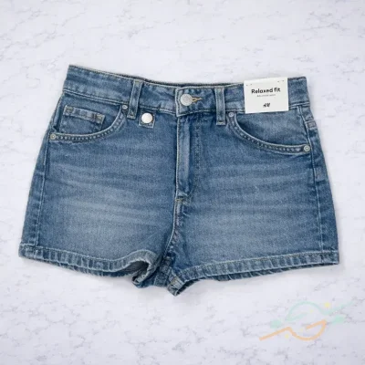 Short azul H&M #0009