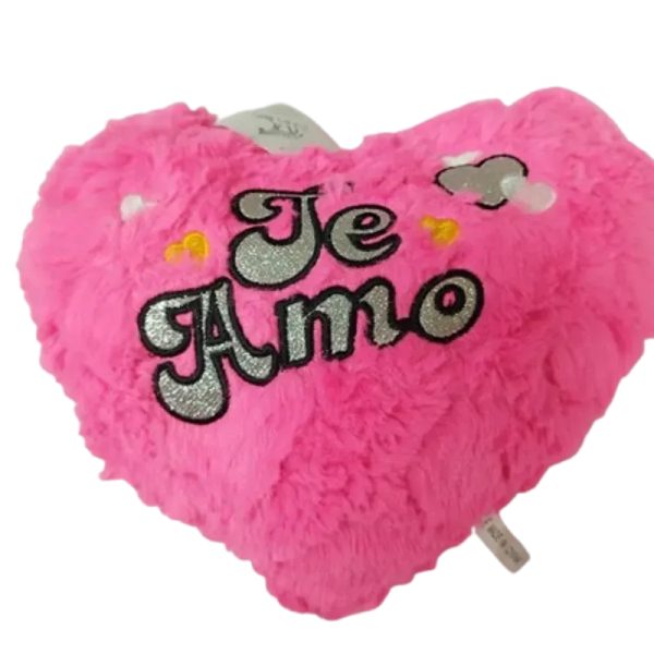 ‼️Peluche de corazón rojo te amo (18x14cm)‼️