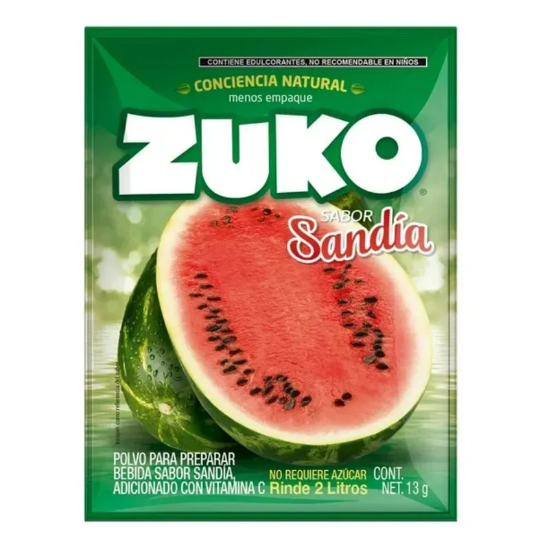 Refresco Zuko Sandía