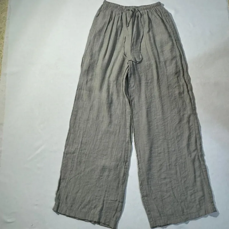 Pantaloneta Gris Suelta con Refajo