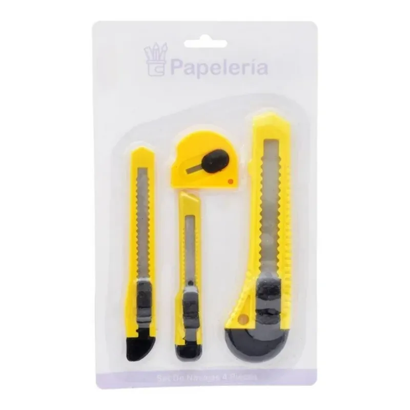 Set navaja 4 piezas