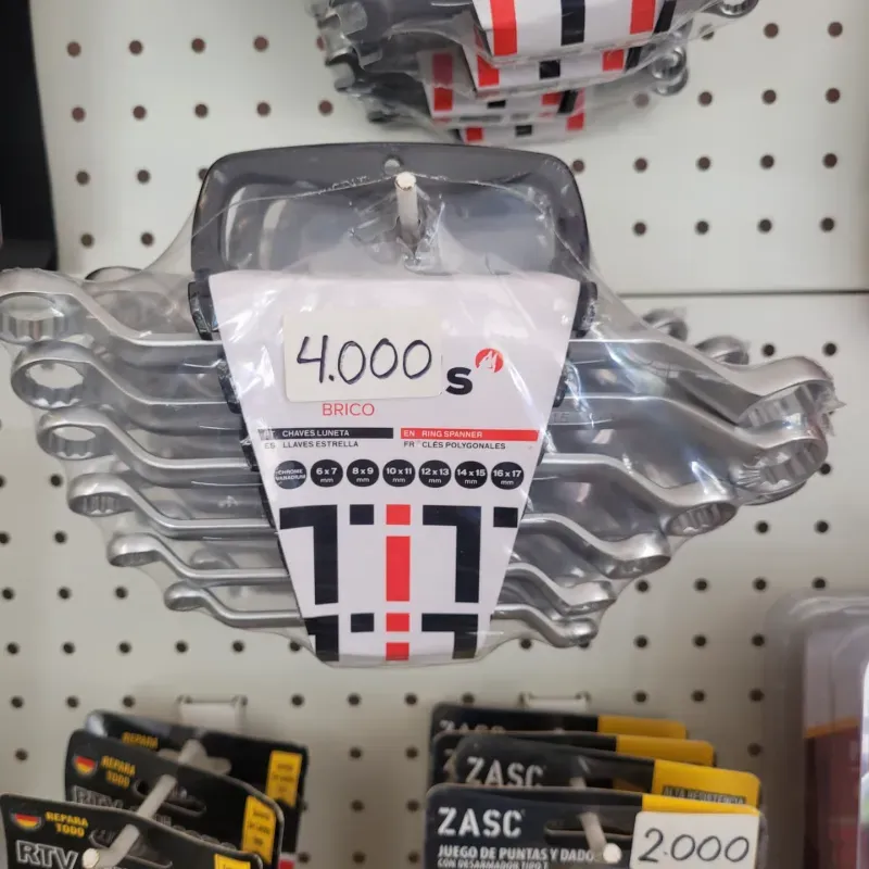 Juego de llaves estrella de 6mm a 17mm