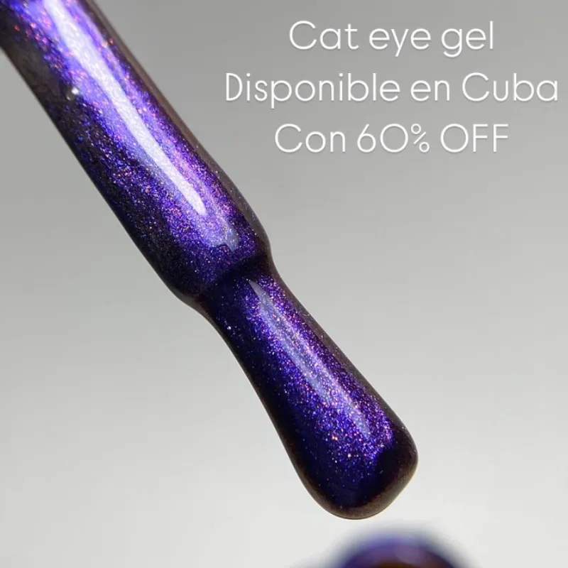 Esmalte de gel (ojo de gato)