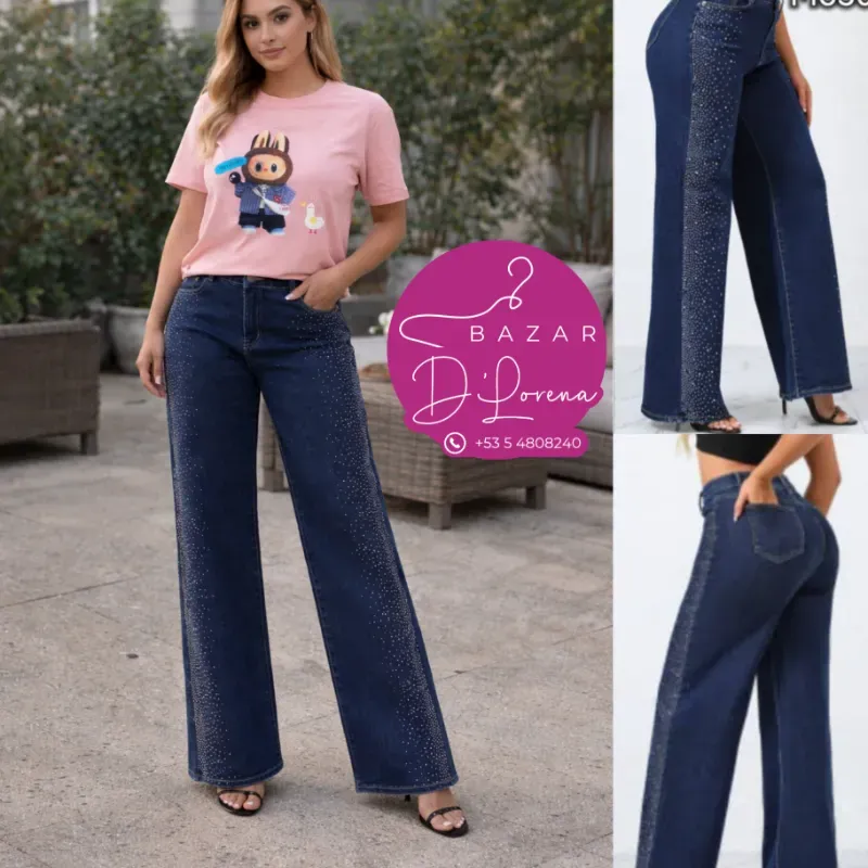 Pantalón de Brillo Lateral