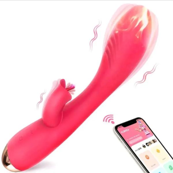 Vibrador con lengua inalámbrico por Apk
