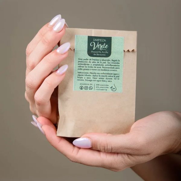 Mascarilla Facial Limpieza Verde
