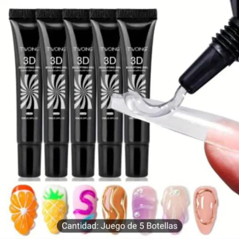 Gel efecto 3D
