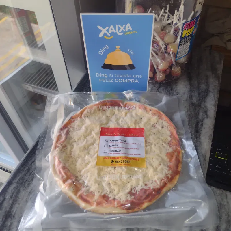 Pizza precocida Napolitana