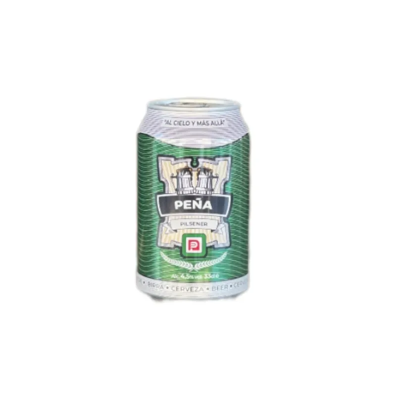 Cerveza Peña tipo Pilsener (330 ml x 24 u )