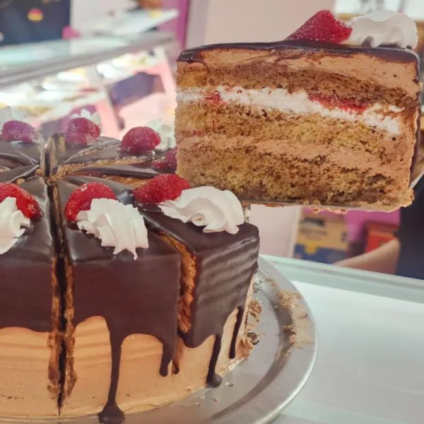 Cuñas Chocolate con Fresas