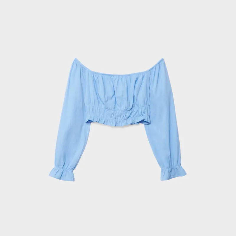 Blusa de hombros descubiertos