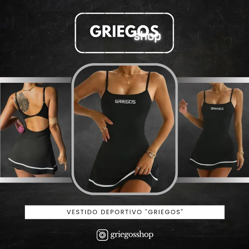 Vestido Deportivo | 2 Piezas | GRIEGOS
