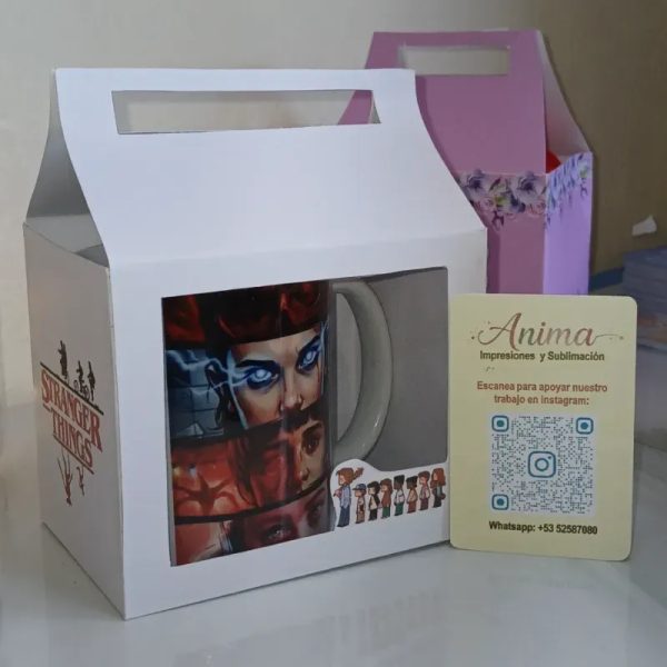 Jarra con cajita personalizada