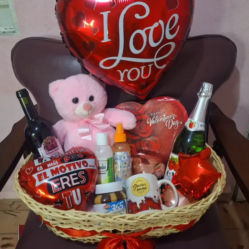 Cesta Super Mamá ❤️