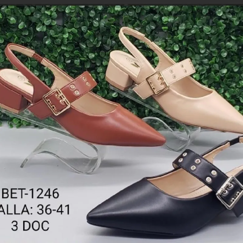 Zapatos de puntera fina