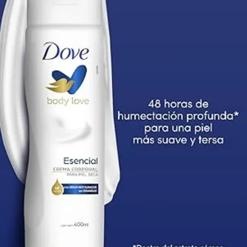 Crema Dove para la piel