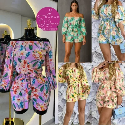 Conjunto de blusa y short
