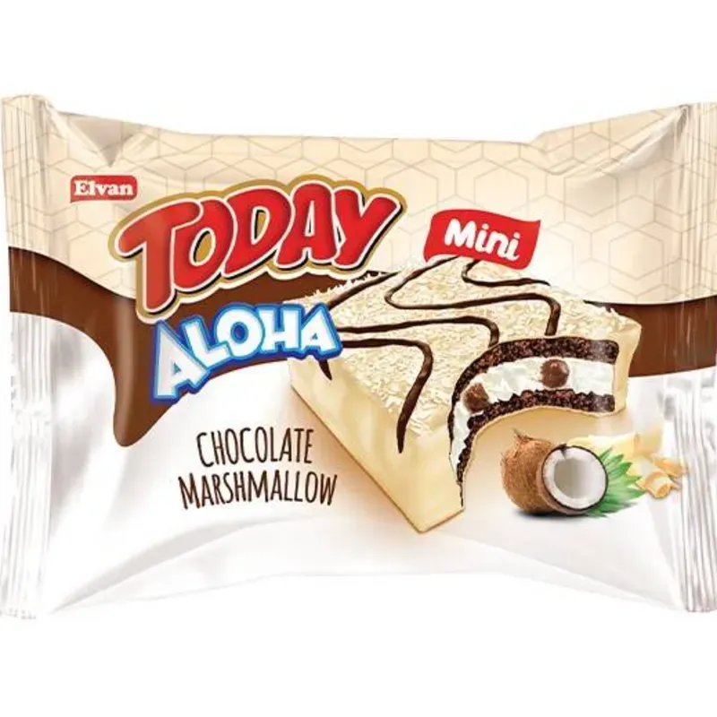 Dulce de chocolate blanco y coco Today Aloha