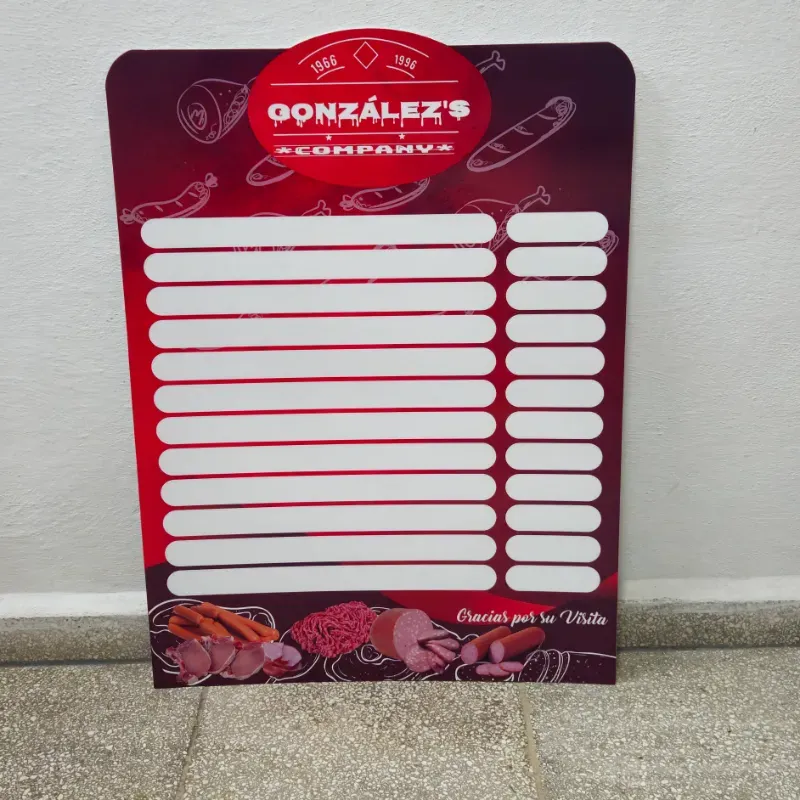 Pizarra Personalizada